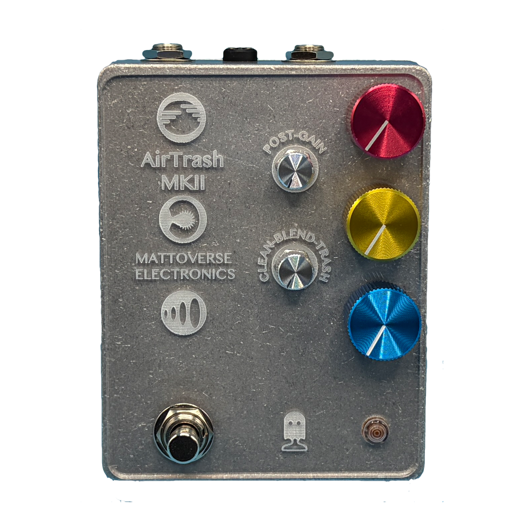 Mattoverse AirTrash MKII - Engraved Clear Acrylic Faceplate