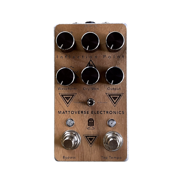 Mattoverse Inflection Point - Engraved Walnut Faceplate