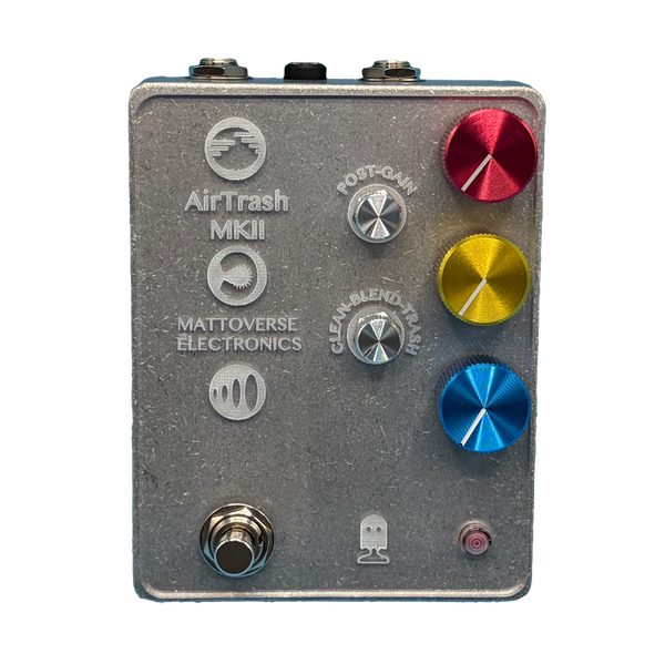 Mattoverse AirTrash MKII - Engraved Clear Acrylic Faceplate
