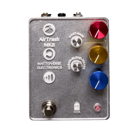 Mattoverse AirTrash MKII - Engraved Clear Acrylic Faceplate