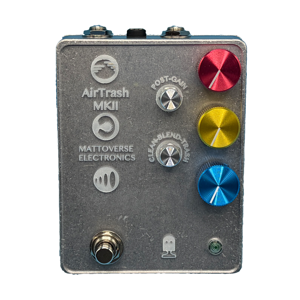 Mattoverse AirTrash MKII - Engraved Clear Acrylic Faceplate