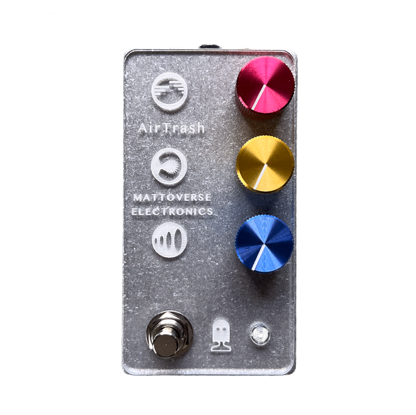 Mattoverse AirTrash - Engraved Clear Acrylic Faceplate (Green LED)