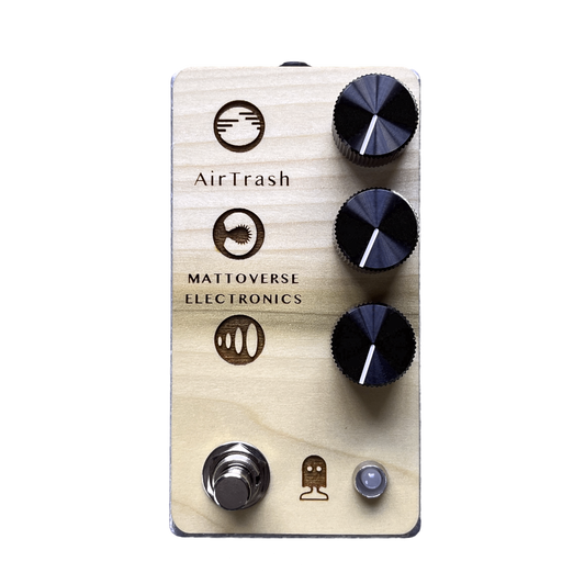 Mattoverse AirTrash - Engraved Poplar Faceplate