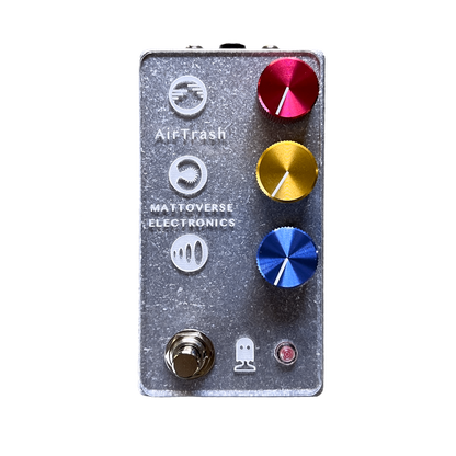 Mattoverse AirTrash - Engraved Clear Acrylic Faceplate (Pink LED)