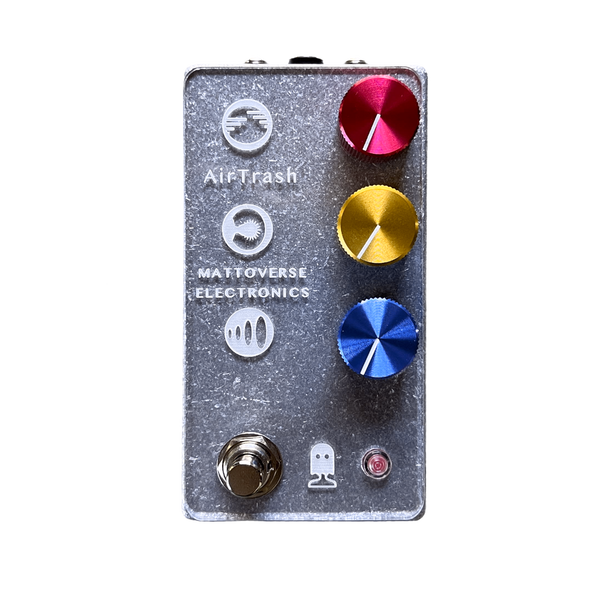 Mattoverse AirTrash - Engraved Clear Acrylic Faceplate (Pink LED)