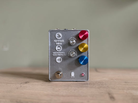 Mattoverse AirTrash MKII - Engraved Clear Acrylic Faceplate