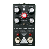 Mattoverse TremStortion - Engraved Clear Acrylic Faceplate (Pink LEDs)